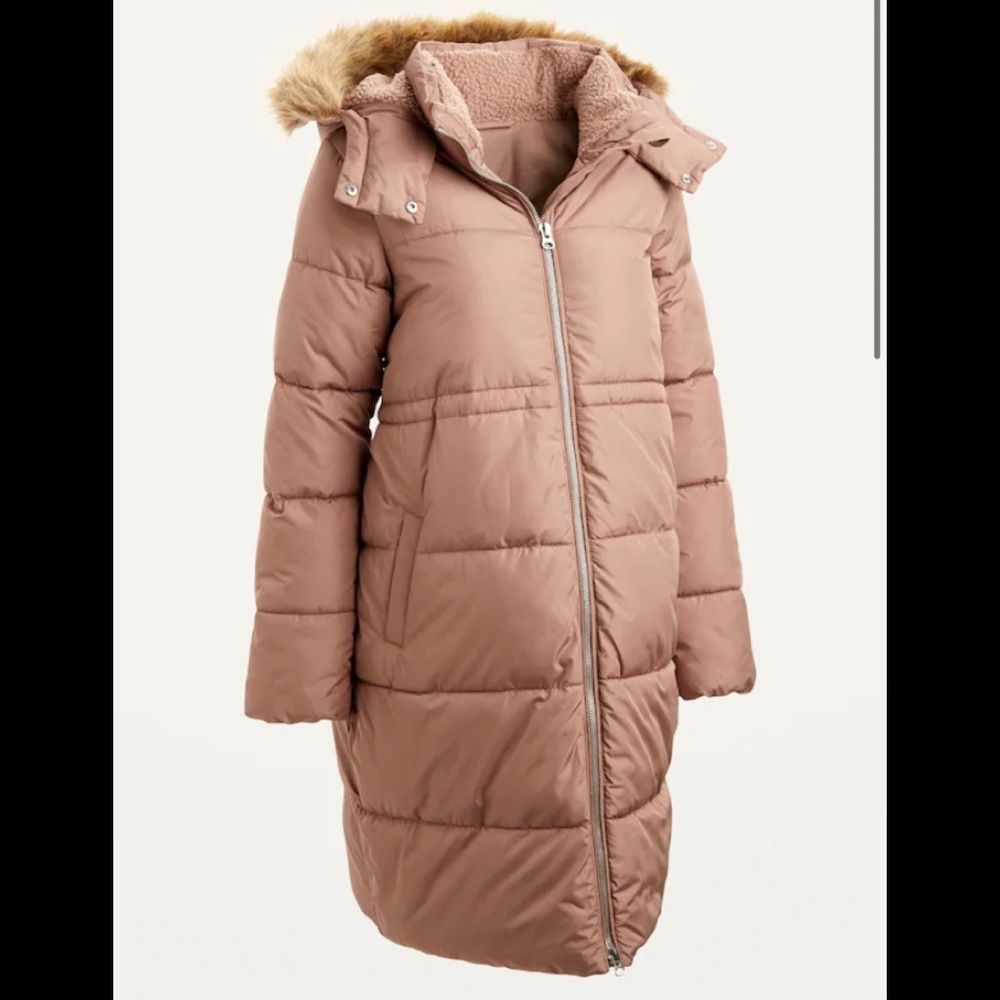 Maternity winter Jacket - BLACK